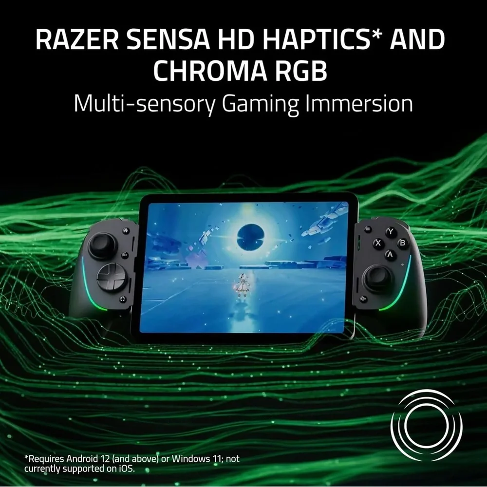 RAZER Kishi Ultra Mobile Gaming Controller for iPhone, iPad, and Android - EUC